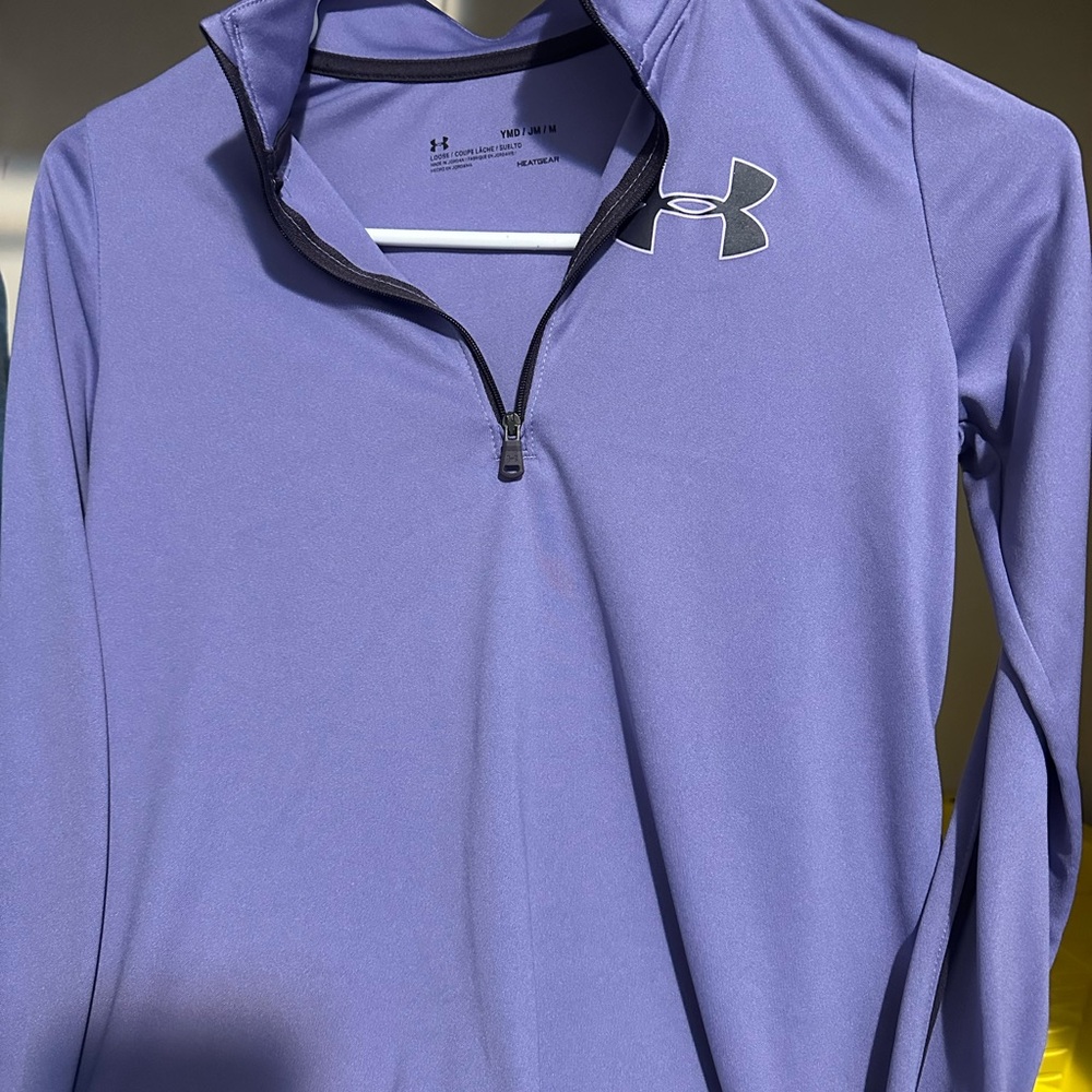 Under Armour Purple Quarter-Zip Pullover